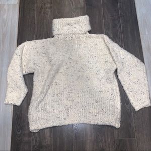 Gleneden wool sweater